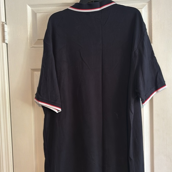 🌺Psycho Bunny Black and Red Polo Shirt Classic Design - Picture 6 of 7